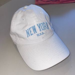 White New York Hat